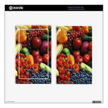 FRUIT & VEGETABLES SKIN FOR KINDLE FIRE
