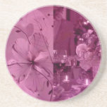 Fruit, Wine and Flowers Drink Coaster