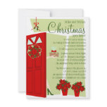 Fruitcake at the Door invitations