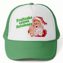 Fruitcake Causes Flatulence Mesh Hat
