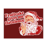 Fruitcake Flatulence Postcards