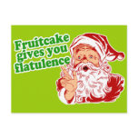 Fruitcake Gives You Flatulence Postcards