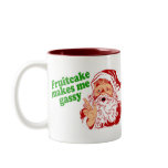Fruitcake Makes Me Gassy Coffee Mugs