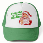 Fruitcake Makes Santa Fart hats