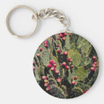 Fruited prickly pear cactus, Sonoran Desert Keychains