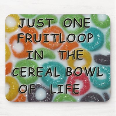Fruitloop Mousepad by squirrel27