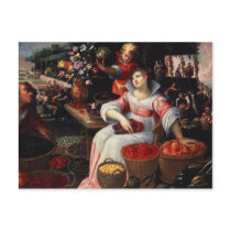 Fruitmarket , 1590 post card