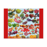 Fruits Postcard
