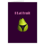 Fruits potassium card