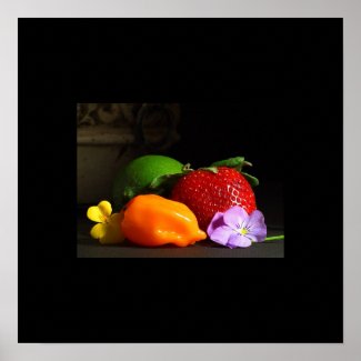 fruits still life Poster