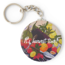 Fruits & Vegetables Medley Keychain