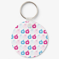 Fruity Apple Icon Keychain