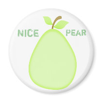 Fruity pear magnet