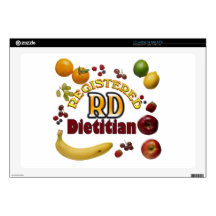 FRUITY RD REGISTERED DIETITIAN LAPTOP SKINS