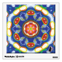 “FruityTooty” Kaleidoscope PixPane(TM) Wall Decal