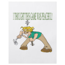 Frustrated Golfer Full Color Flyer