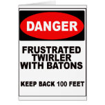 Frustrated Twirler Card