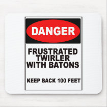 Frustrated Twirler Mouse Pads