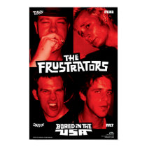 Frustrators Bored in the USA Poster posters by frustrators Frustrators Bored in the USA Poster posters