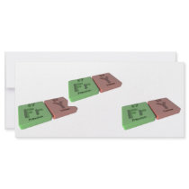 Fry as Fr Francium and Y Yttrium Personalized Rack Card