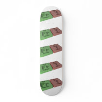 Fry as Fr Francium and Y Yttrium Skate Deck