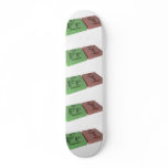 Fry as Fr Francium and Y Yttrium Skate Deck
