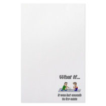 fry eggs stationery paper