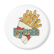 Frytastic ~ French Fries Fantastic Junk Foods Magnet