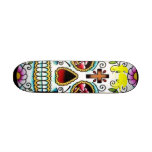 FS sugar skull skate board