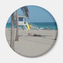 Ft Lauderdale Beach Lifeguard Stand Refrigerator Magnets