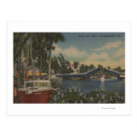 Ft. Lauderdale, FL - New River View & Drawbridge Post Cards