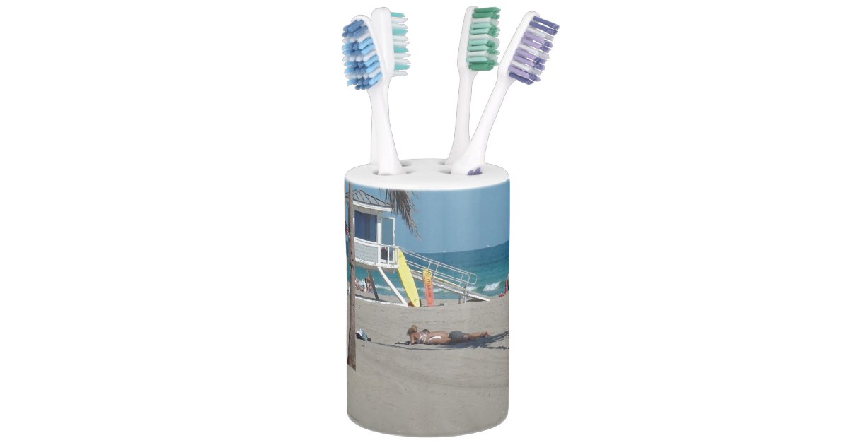 Ft Lauderdale Florida Lifeguard Stand Bath Set | Zazzle