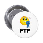 FTF First to Find Ribbon Geocaching Swag Pin