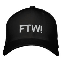 FTW! embroidered hats by OffLine FTW! embroidered hats