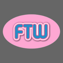 FTW Girl Gamer Stickers stickers