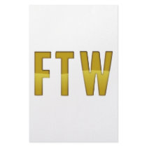 FTW stationery by captainjoekickass FTW stationery