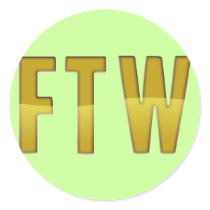 FTW stickers by captainjoekickass FTW stickers