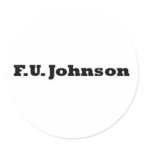 FU Johnson Sticker