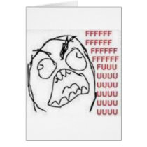 FU Rage Comic Cards