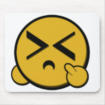 FU Smiley Mousepad