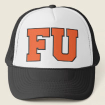 FU Trucker Hat hats