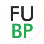 FUBP ROUND STICKERS