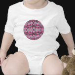 Fuchsia Bindings Baby Creeper