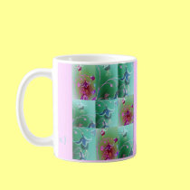 *Fuchsia Collage* Js.J mugs