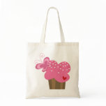 Fuchsia Cupcake Sweet Cute Custom Gift Tote / Bag Fuchsia Cupcake Sweet Cute Custom Gift Tote / Bag