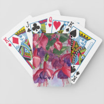 Fuchsia Frenzy playing cards