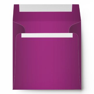 Fuchsia Hot Pink Linen Envelopes