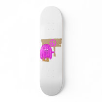 Fuchsia Peace Skate Decks