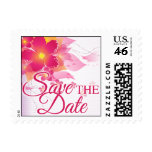 Fuchsia & Peach Flourish - Save the Date
