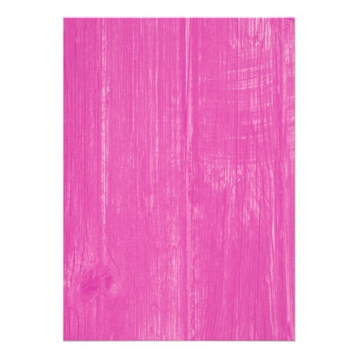 Fuchsia Rustic Lace Barn Wood Wedding Invitations